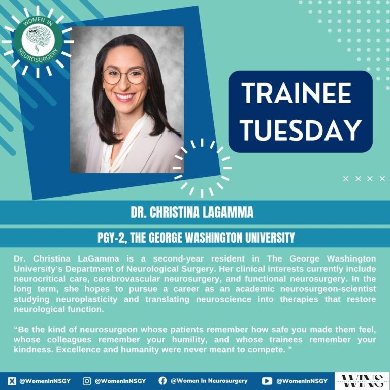 Oct 2026 Trainee Tuesday Dr. Christina LaGamma