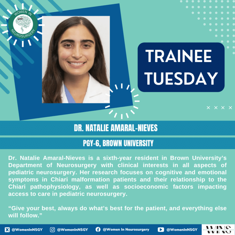 Oct 2026 Trainee Tuesday Dr. Natalie Amaral-Nieves